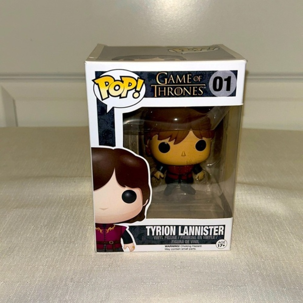 Game Of Thrones Funko Pop #01 Tyrion Lannister New In Box Edition 1